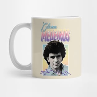 Glenn Medeiros - 80s Styled Aesthetic Design Mug